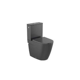 TAZA TANQUE BAJO ONA NEGRO MATE A342688080 ROCA