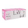 22,5 CLS TAZA CRISTAL VASO CON ASA 225 CC. MOD ZEN LAV - CAJA 6 UNIDADES