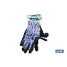 GUANTE ANTICORTE HPPE IMPREGNADO DE NITRILO SANDY COAT TALLA 8   CAJA 12 UNID.