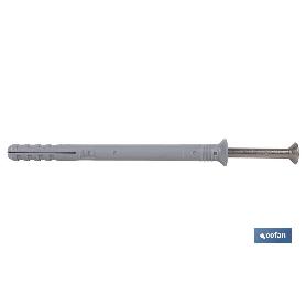 TACO GOLPE COLLARIN AVELLANADO 8X60 INOX   CAJA 100 UNID.