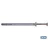 TACO GOLPE COLLARIN AVELLANADO 8X60 INOX   CAJA 100 UNID.
