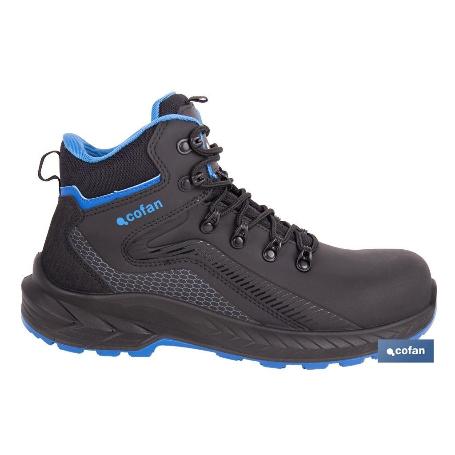 BOTA SPORT S3L FO SR AZUL/NEGRO MODELO NAMUR TALLA 46