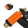 PISTOLA RIEGO MANGUERA METAL SOFT-TOUCH REGULABLE
