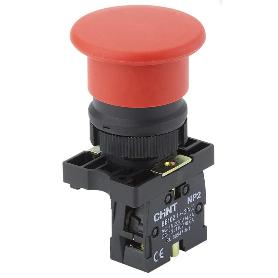 PULSADOR SETA 40MM PLASTICO NP2-EC42 573896 CHINT