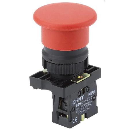PULSADOR SETA 40MM PLASTICO NP2-EC42 573896 CHINT