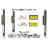DORCAS CIERRE ELECTRIC FUNCION NORMAL  N-G+PLACA 250X25 MM 30005