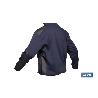 SUDADERA RANGER CUELLO CREMALLERA 280GMS AZUL-NEGRO T-XL